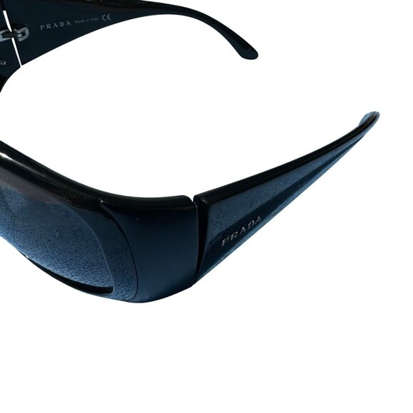 Prada SPR 07G Black Oversized Sunglasses Frames - Picture 8 of 9